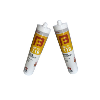 ราคาดี Black Fireproof Silicon Sealants Heat Resistant Steel Structures Curing Time 24 Hours ออนไลน์