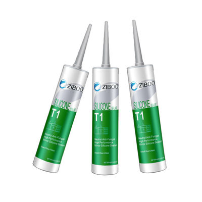 ราคาดี น้ํายาประปาซิลิโคนที่ใสและเฉลี่ย เหมาะสําหรับสภาพการเก็บรักษา 5-25 °C และชนิด Neutral Cure ออนไลน์