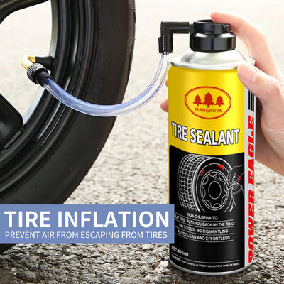 ราคาดี 400ml รถยาง Care เครื่องซีล & Inflator ยานพาหนะรถจักรยานยนต์ยางฉุกเฉินซ่อมซีลเจาะที่มีประสิทธิภาพยางกาวซีล ออนไลน์