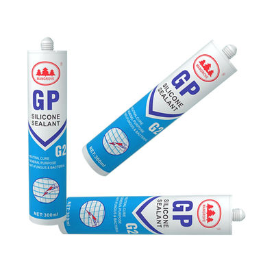 ห้องน้ํา Universal Acetic Silicone Sealant GP เครื่องประปากระจกสําหรับการก่อสร้าง