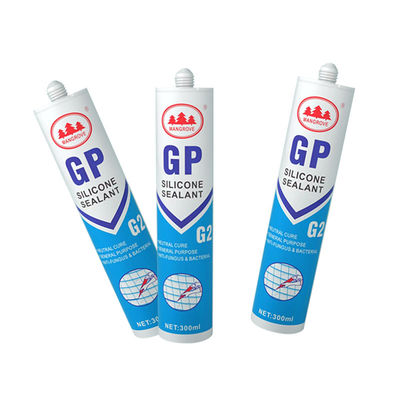 กรดเอซติก ซิลิโคน Sealant สีดําสําหรับแผ่นผสมอลูมิเนียม