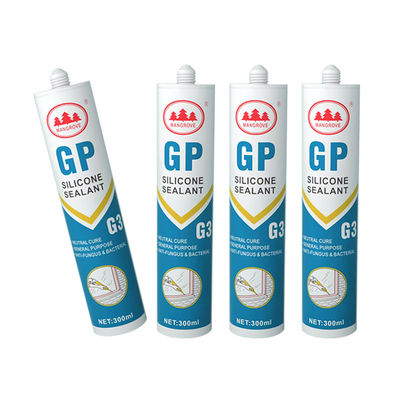 ราคาดี ความต้านทานอากาศ ใสกรดซิลิโคน Sealant กระจกกาว ประตูหน้าต่าง ออนไลน์