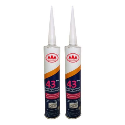 แผ่นหน้ากระจกรถยนต์ความแข็งแกร่งสูง ผูกติดรถยนต์กระจก Sealant Primerless 310ml