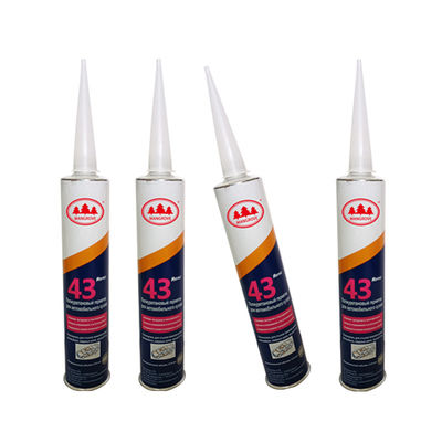 OEM รถกระจกหน้ารถยนต์ ผสมผสาน สีดํา Polyurethane Sealant ยูวีทนทาน