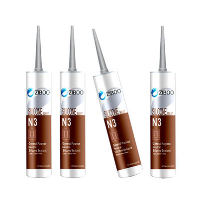 300 มิลลิลิตร สีดํา Paste กันน้ํา Neutral ซิลิโคน ผสมสําหรับกระจกหน้ากระจกโครงสร้าง