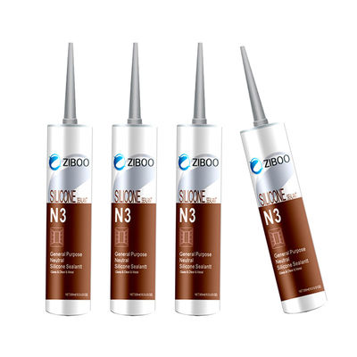 100% นิวเทรลโลหะซิลิโคน Sealant กันน้ําสําหรับดาดฟ้า gutter