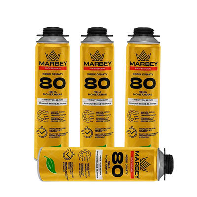 หมวดระบายความกว้างระบายความละเอียด PU Foam Sealant กันน้ํา 750 ml