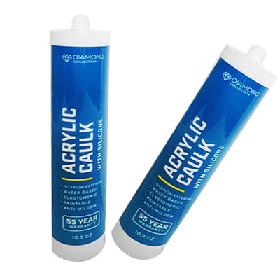 Fast Cure Clear Waterproof Acrylic Sealant สําหรับกระจกหน้าต่าง การตกแต่งบ้าน