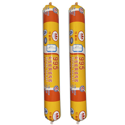 Organosilicon Ceramic Neutral Silicone Sealant เครื่องแนบโครงสร้างประตูจากสแตนเลส