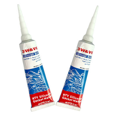 Neutral Cure สีแดง ป้องกันอุณหภูมิสูง RTV เครื่องทําซิลิโคน