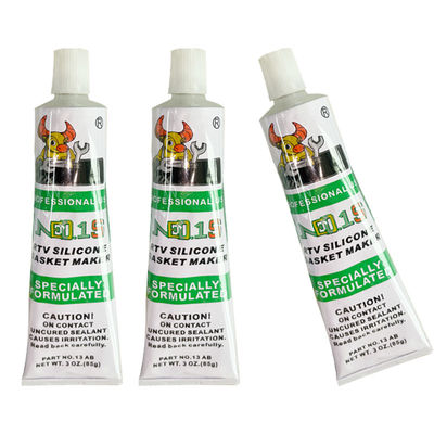 สีขาว RTV ซิลิโคน Sealant กันน้ํา สําหรับส่วนประกอบรถยนต์ อิเล็กทรอนิกส์