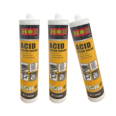 ราคาดี กันน้ํา Cure รวดเร็วกรดหนัง oem ผนัง Sealant ซิลิโคน 300 มิลกล่อง ออนไลน์