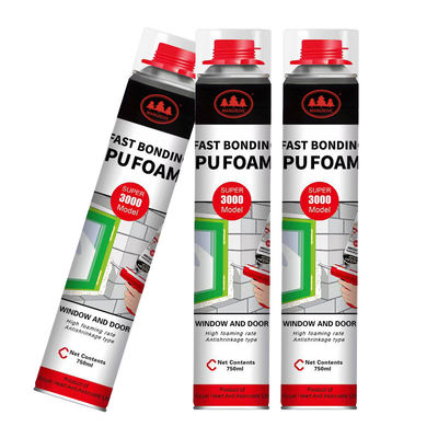 ราคาดี OEM 750ml Wholesale White Polyurethane Mounting Pu Foam Sealant ออนไลน์