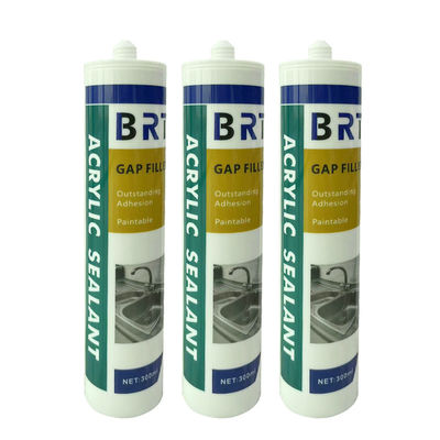 น้ํากันน้ํา Acrylic Sealant ขาวสําหรับเหล็ก อลูมิเนียมไม้หลังคาแผ่น