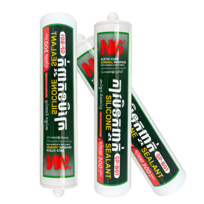 ราคาดี Acid Silicone Sealant provides adhesion flexible performance  glass aluminum plastics ออนไลน์