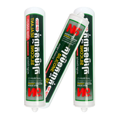 ยาแนวซิลิโคนใสกันน้ำสำหรับหน้าต่าง กระจก ห้องน้ำ ห้องครัว ทนกรด