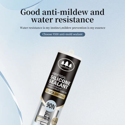 100% ซิลิโคน กันน้ํา ความแน่นแข็งแรง ป้องกันผง เซรามิค Caulking ผูกติดสําหรับหินระบายน้ํา